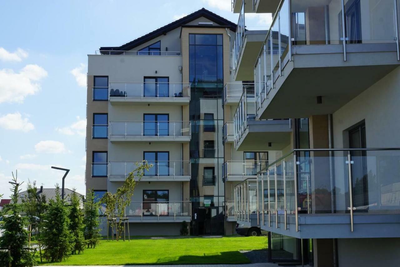 Apartament Lux Green Basen Spa Piec Morz Sianozety Kültér fotó